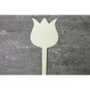 Natúr fa - Beszúrható tábla tulipán 37cm