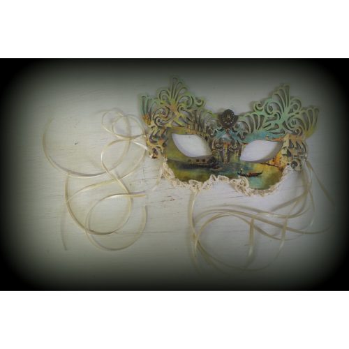 Natúr fa - Karneváli álarc 21cm