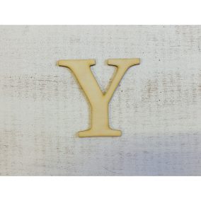 Natúr fa - Betű Carmen 10cm