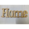 Natúr fa - "Home" felirat 15cm 2db/csomag