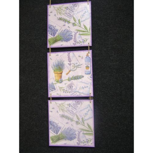 Natúr fa - Szalvéta méretű lap 16x16cm