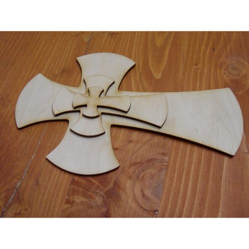 Natúr fa - Kereszt 20cm