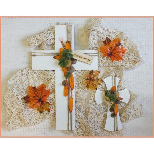 Natúr fa - Kereszt 20cm