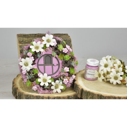 Natúr fa - Óralap kerek 18cm