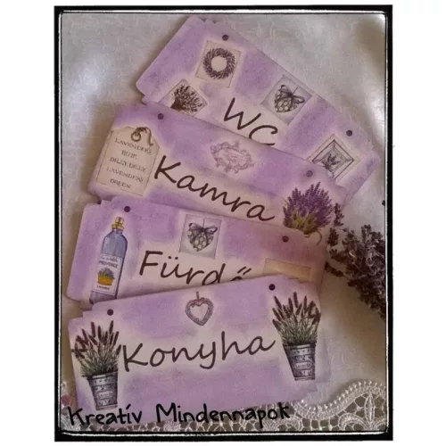 Natúr fa - Tégla tábla 8x16cm 5db/csomag