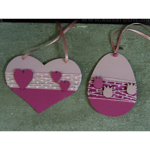 Natúr fa - Szív 30db/csomag