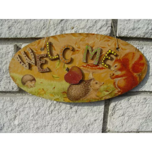 Natúr fa - Ovál táblák 10x20cm 5db/csomag