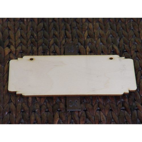 Natúr fa - Tábla tégla 10x20cm 5db/csomag