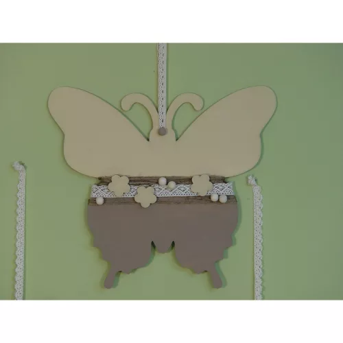 Natúr fa - Lepke 24x27cm