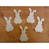 Natúr fa - Nyúl álló 6x10cm 5db/csomag
