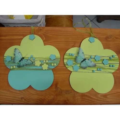 Natúr fa - Virág 24cm