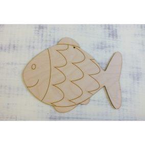 Natúr fa - Hal pikkelyes 24cm