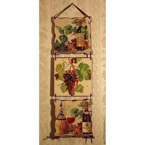 Natúr fa - Szalvéta méretű lap hullámos