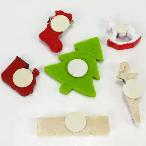 Öntapadós karácsonyi kiegészítők 6db/csomag