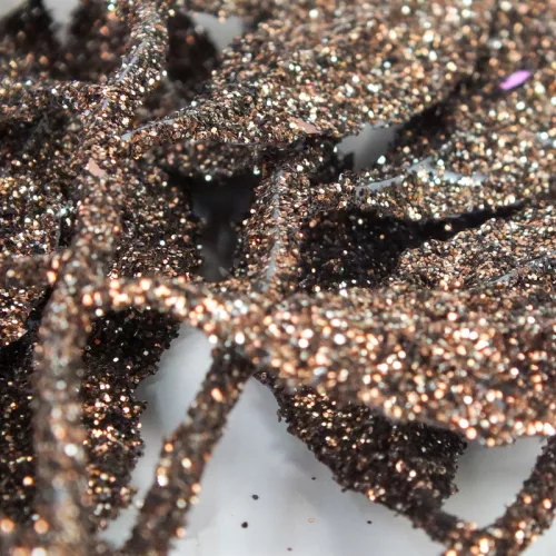 Csillámos pick ág barna - KIFUTÓ