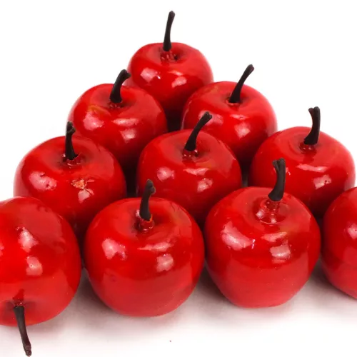 Dekor alma piros 100db/csomag - OKOSÁR!