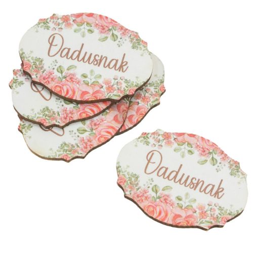 Nyomtatott dekorkarton - Dadusnak 5db/csomag