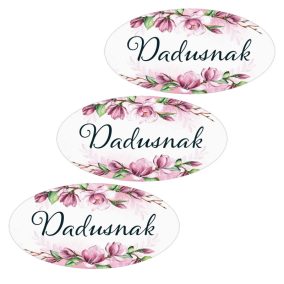 Nyomtatott dekorkarton - Dadusnak ovál tábla 3db