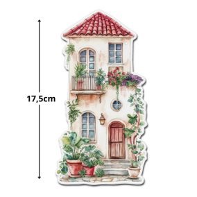 Nyomtatott dekorkarton - Villa Toscana 17,5cm