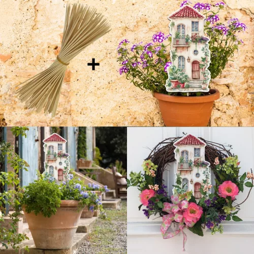 Nyomtatott dekorkarton - Villa Toscana 17,5cm