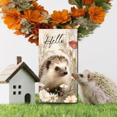 Nyomtatott dekorkarton - Erdei állatok táblák 3db/csomag