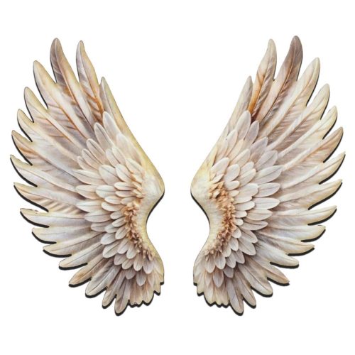 Nyomtatott dekorkarton - Angyalszárny 2db/szett