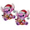 Nyomtatott dekorkarton - Angel (Stitch) karácsonyi figura 2db/csomag