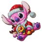   Nyomtatott dekorkarton - Angel (Stitch) karácsonyi figura 2db/csomag