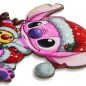   Nyomtatott dekorkarton - Angel (Stitch) karácsonyi figura 2db/csomag