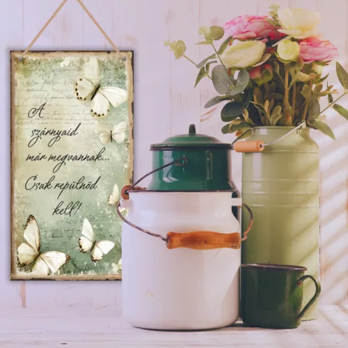 Nyomtatott dekorkarton - Tavaszi zöld téma OKOSÁR 11db/csomag