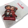 Nyomtatott dekorkarton - Szerelmes pár szerelem 2db/csomag