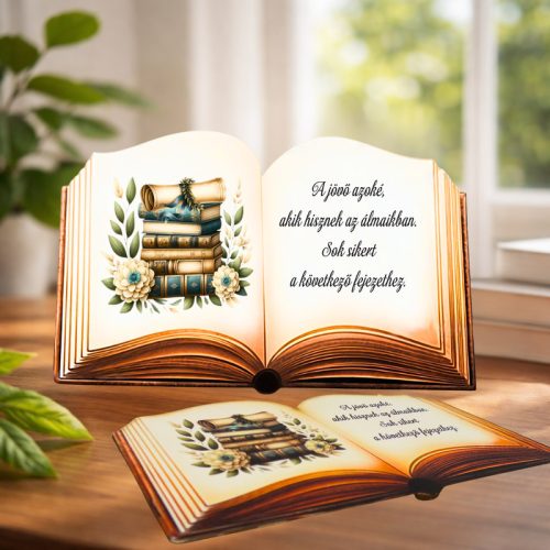  Nyomtatott dekorkarton - Ballagási könyv- A jövö...