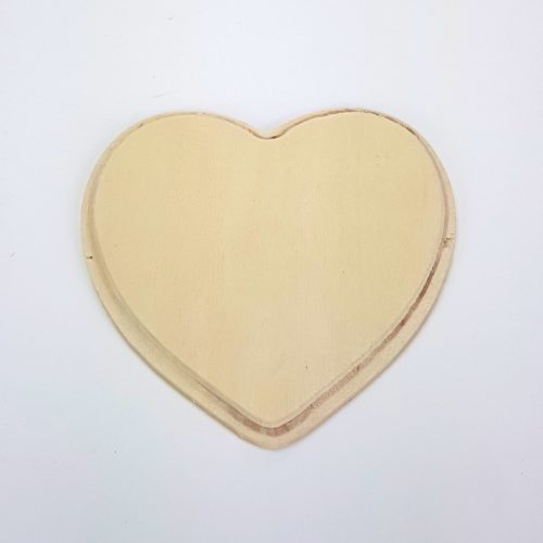 Natúr szív peremes