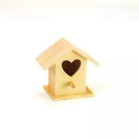 Natúr fa madárházikó mini