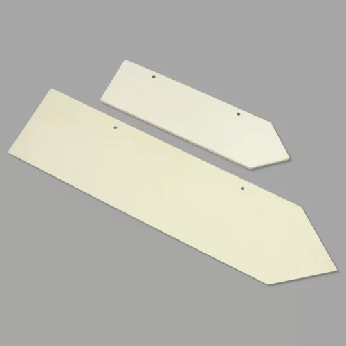 Natúr fa nyíl alakú dekor tábla