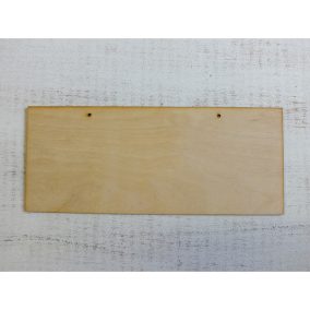 Natúr fa - Tégla tábla 28*11,5cm