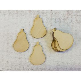 Natúr fa - Körte 6cm 10db/csomag