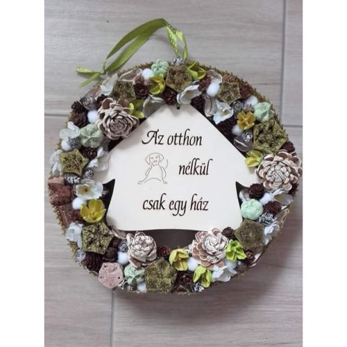 Házikó " Az otthon kutya nélkül csak egy ház"