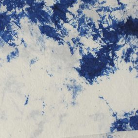 Gyűrt, merített papír 1ív