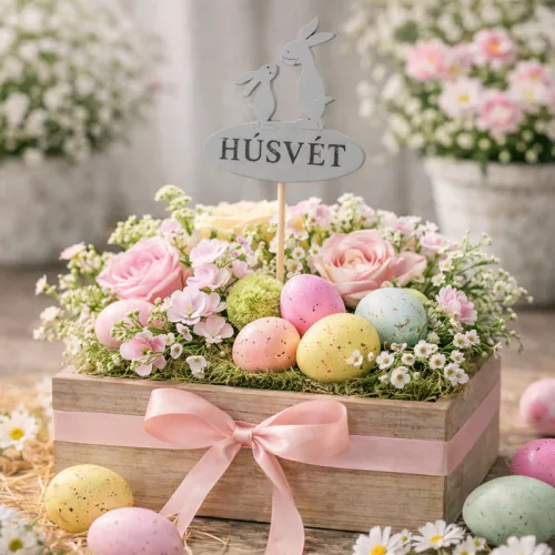 Fa Nyusziapa színes beszúrható 8x28cm 6db/csomag