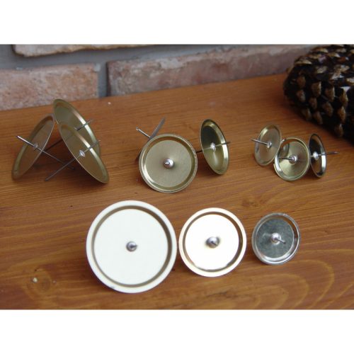 Gyertyatüske nagy ezüst 20db/csomag