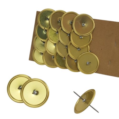 Gyertyatüske közép arany 20db/csomag