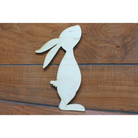 Natúr fa - Nyuszkó 19,5*13cm