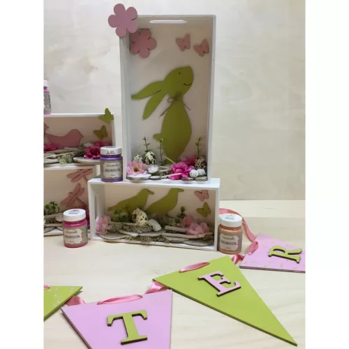 Natúr fa - Nyuszkó 19,5*13cm