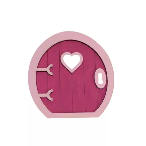 Fa - Tündérajtó "Dála" magenta