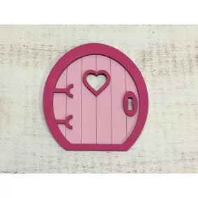 Fa - Tündérajtó "Dála" rózsaszín