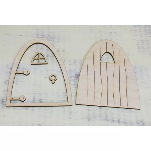 Natúr fa - Tündérajtó "Faye"