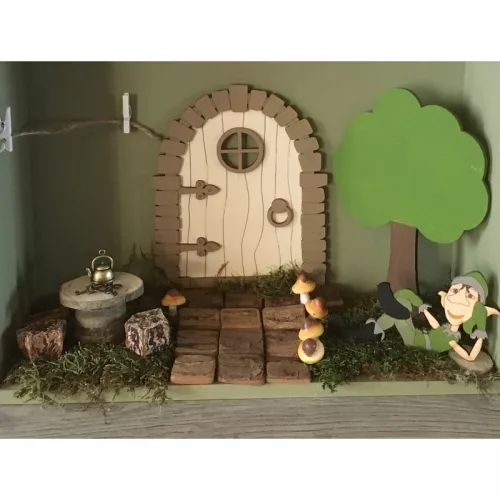 Natúr fa - Tündérajtó "Tania"