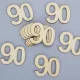 Natúr fa - Évfordulós számok 90-es 10db/csomag