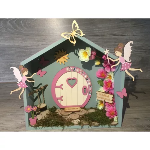 Natúr fa - Tündérkert kellékek 5db/csomag